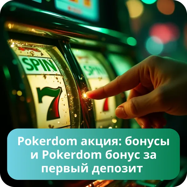 Pokerdom акция: бонусы и Pokerdom бонус за первый депозит
